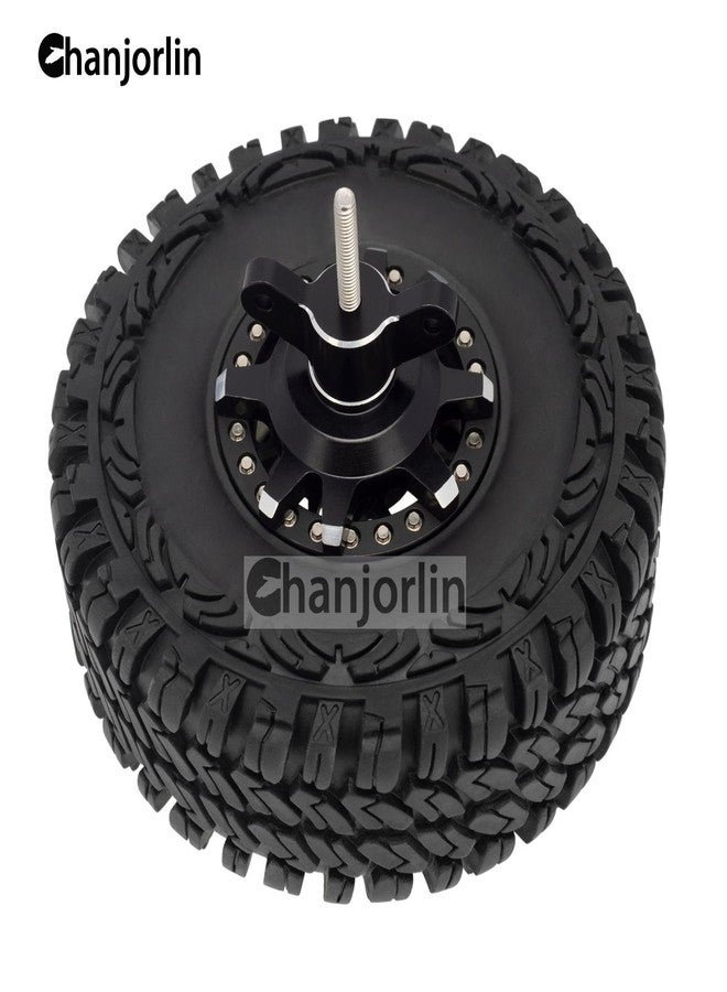 Chanjorlin 1/10 Scale Crawler Mud Tires Hub Tool 1.9" 2.2" Beadlock Wheel Rims Installation and Removal Tool Assembly for 1.9 2.2 Rocks Crawler Car Tyres Traxxas TRX4 Axial RC4WD D90 Gen8 (Black) - Image 5